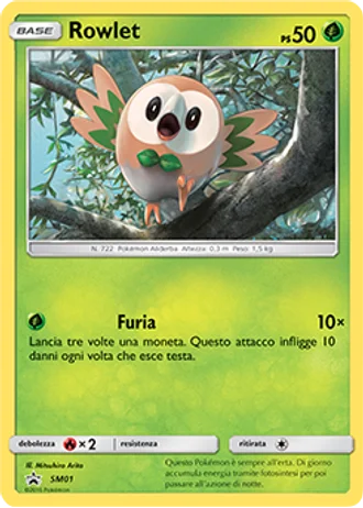 Rowlet SM01 — Sole e Luna Promos