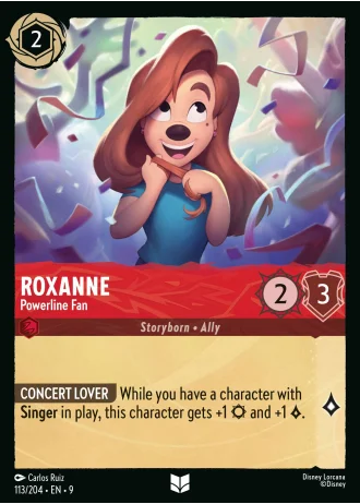Roxanne - Powerline Fan #113/204 — Fabled