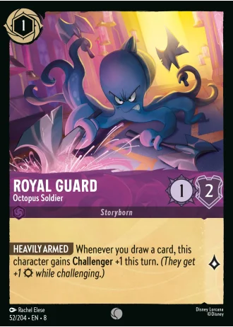 Royal Guard - Octopus Soldier #52/204 — Reign of Jafar