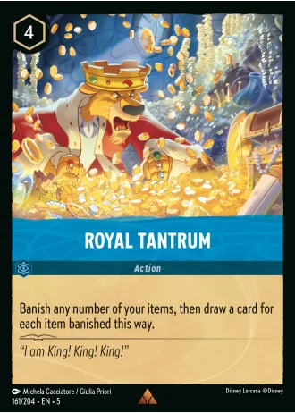 Royal Tantrum #161/204 — Shimmering Skies