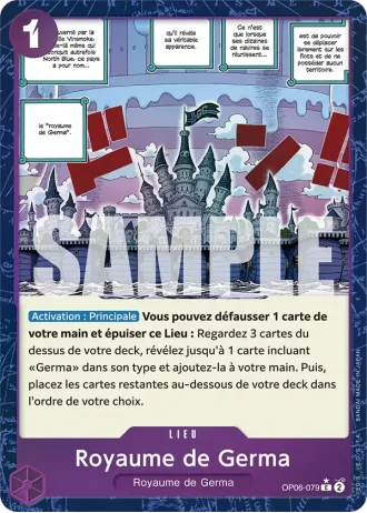 Royaume de Germa (OP06-079) (Jolly Roger Foil) — ONE PIECE CARD THE BEST (PRB01)