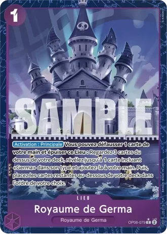 Royaume de Germa (OP06-079) (Reprint) — ONE PIECE CARD THE BEST (PRB01)