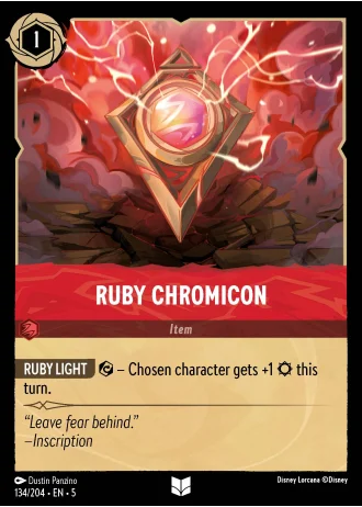 Ruby Chromicon #134/204 — Shimmering Skies