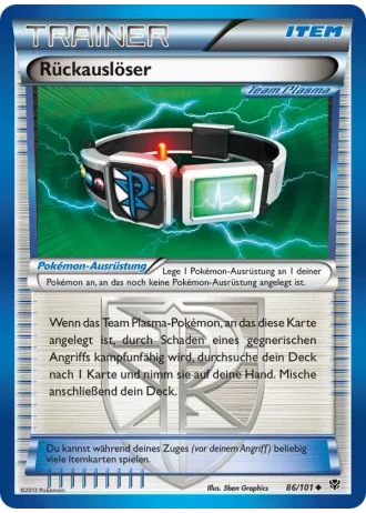 Rückauslöser #86/101 — Plasma-Blaster