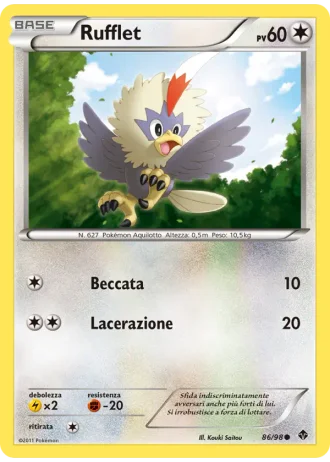 Rufflet #86/98 — Nuove Forze