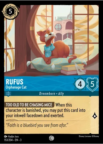 Rufus - Orphanage Cat #153/204 — Into the Inklands