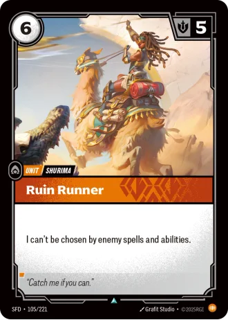 Ruin Runner #105/221 — Spiritforged