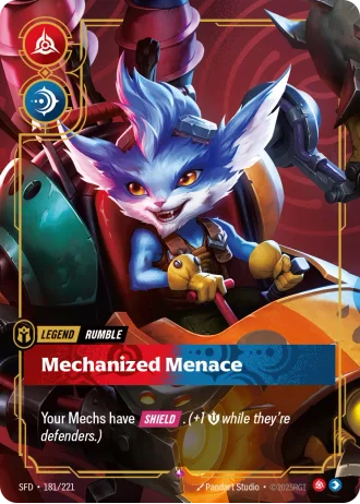 Rumble, Mechanized Menace #181/221 — Spiritforged
