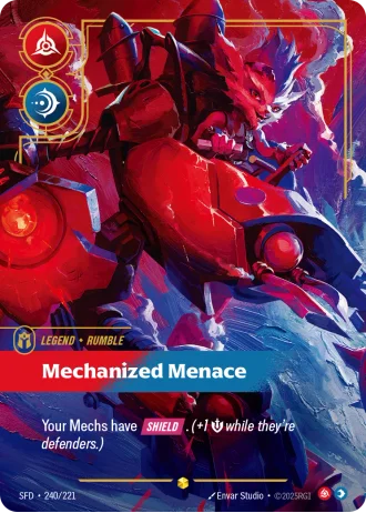 Rumble, Mechanized Menace #240/221 — Spiritforged