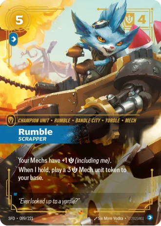 Rumble, Scrapper #089/221 — Spiritforged