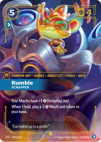 Rumble, Scrapper #089a/221 — Spiritforged
