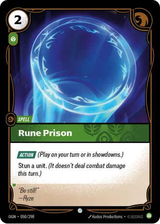 Rune Prison #050/298 — Origins