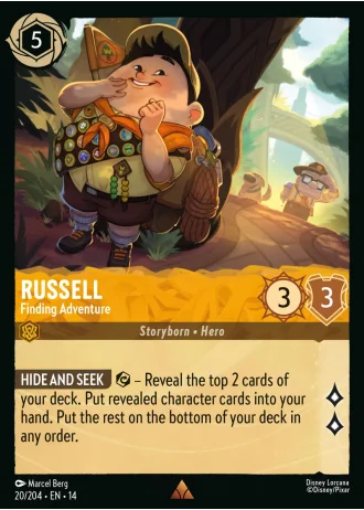 Russell - Finding Adventure #20/257 — Hyperia City