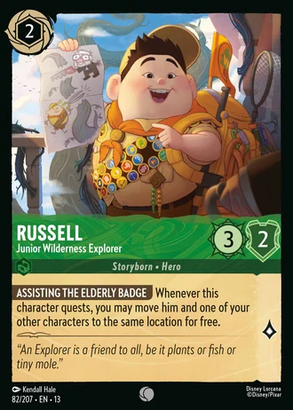 Russell - Junior Wilderness Explorer #82/261 — Attack of the Vine!