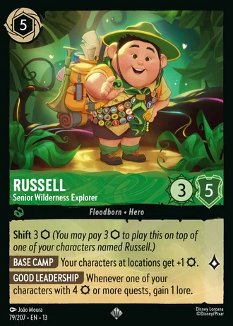 Russell - Senior Wilderness Explorer #79/261 — Attack of the Vine!