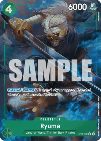 Ryuma (OP06-036) (Full Art) — One Piece The Best (PRB01)