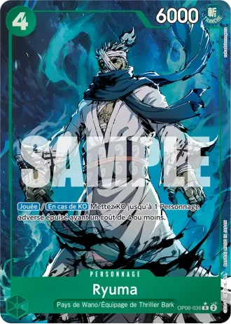 Ryuma (OP06-036) (Reprint) — ONE PIECE CARD THE BEST (PRB01)