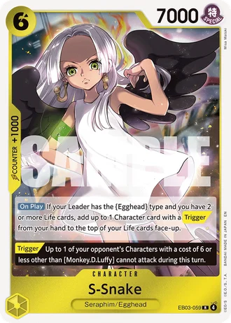 S-Snake (EB03-059) — ONE PIECE Heroines Edition (EB03)