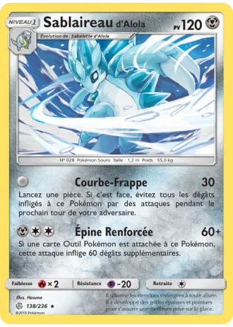 Sablaireau d’Alola #138/236 — Éclipse Cosmique