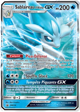 Sablaireau d’Alola GX SM236 — Soleil & Lune Promos