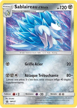Sablaireau d’Alola SM127 — Soleil & Lune Promos