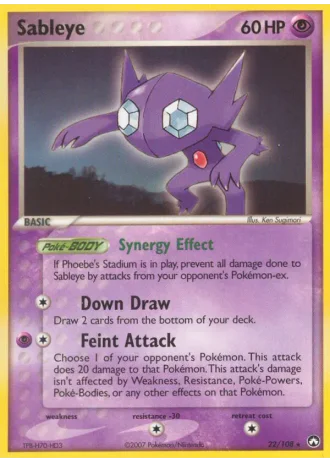Sableye #22 — Power Keepers