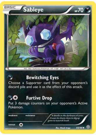 Sableye #44/98 — Ancient Origins