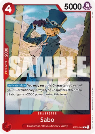 Sabo (EB02-002) — Anime 25th Collection (EB02)