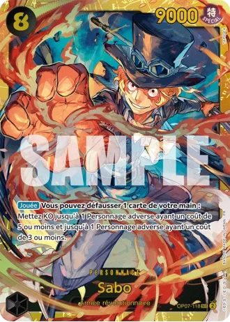 Sabo (OP07-118) (Reprint) — ONE PIECE CARD THE BEST vol.2 (PRB02)