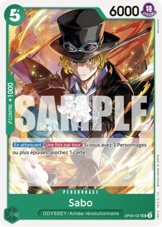 Sabo (OP09-027) — Les Nouveaux Empereurs (OP09)