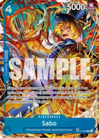 Sabo (OP10-049) (Treasure Rare) — l'Héritage du Maître (OP12)