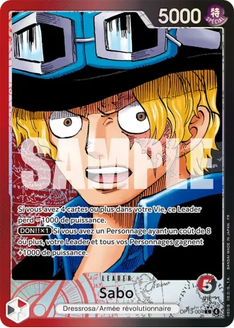 Sabo (OP13-004) (Alternative Art) — Successeurs (OP13)