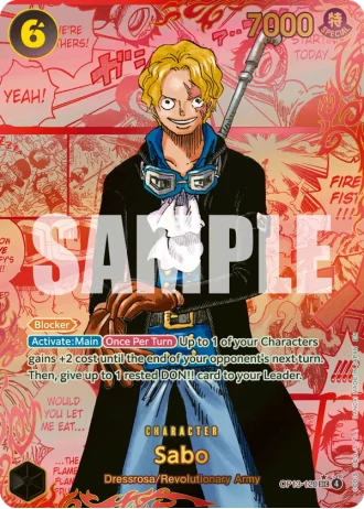 Sabo (OP13-120) (3rd Anniversary) — Carrying on His Will (OP13)