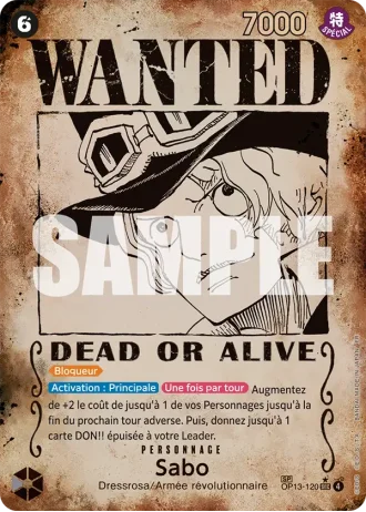Sabo (OP13-120) (3rd Anniversary) — Successeurs (OP13)