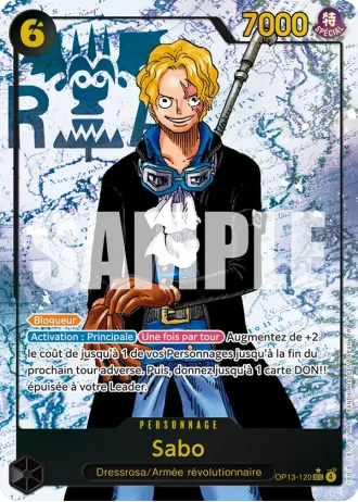 Sabo (OP13-120) (Alternative Art) — Successeurs (OP13)