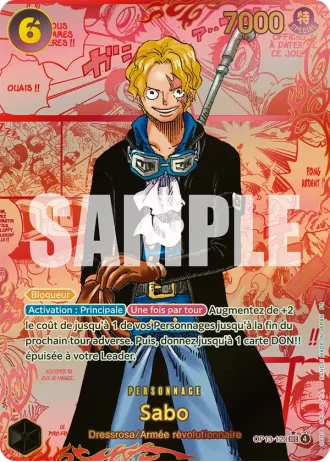 Sabo (OP13-120) (Manga Rare) — Successeurs (OP13)