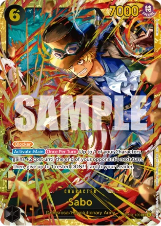 Sabo (OP13-120) (SEC) — Carrying on His Will (OP13)