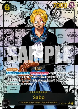 Sabo (OP13-120) (Wanted Poster) — Successeurs (OP13)