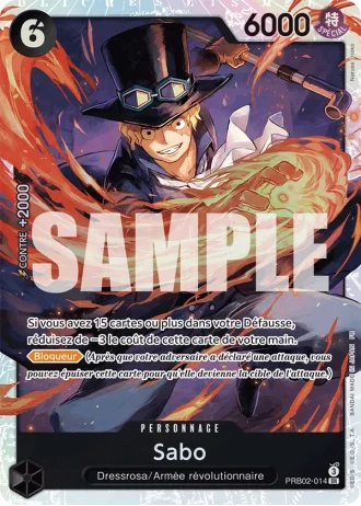 Sabo (PRB02-014) — ONE PIECE CARD THE BEST vol.2 (PRB02)