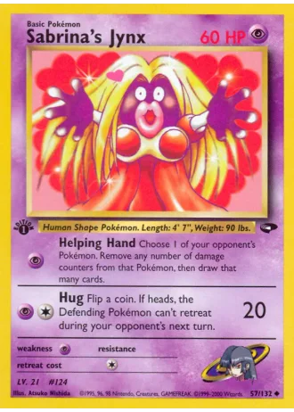 Sabrina's Jynx #57 — Gym Challenge