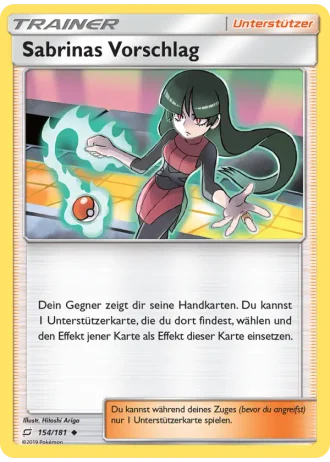 Sabrinas Vorschlag #154/181 — Teams sind Trumpf