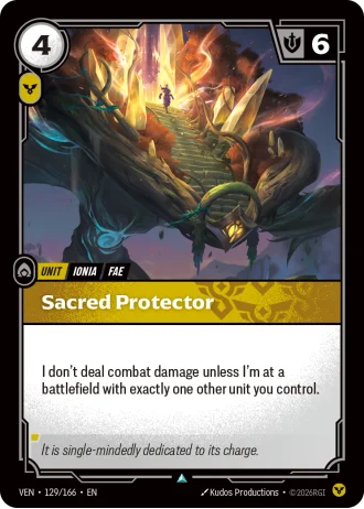 Sacred Protector #129/166 — Vendetta