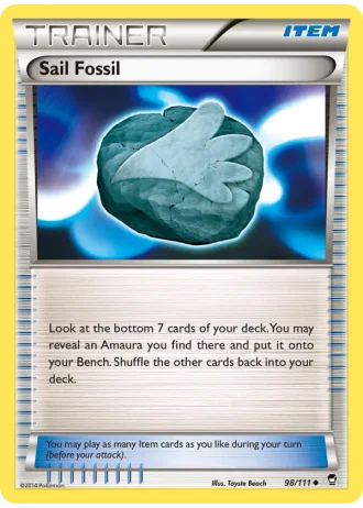 Sail Fossil #98/111 — Furious Fists