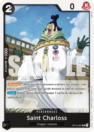 Saint Charloss (OP13-087) — Successeurs (OP13)