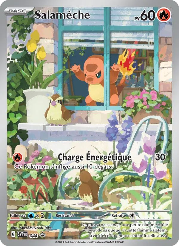 Salamèche #044 — Écarlate & Violet Promos