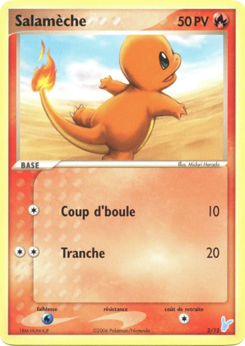 Salamèche #2 — EX Kit dresseur (Négapi)