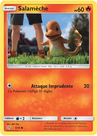Salamèche #4/18 — Détective Pikachu