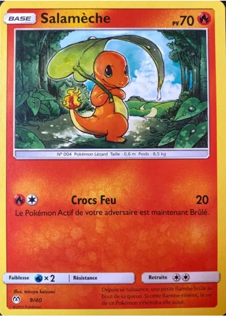 Salamèche #9/40 — Collection McDonald's 2019