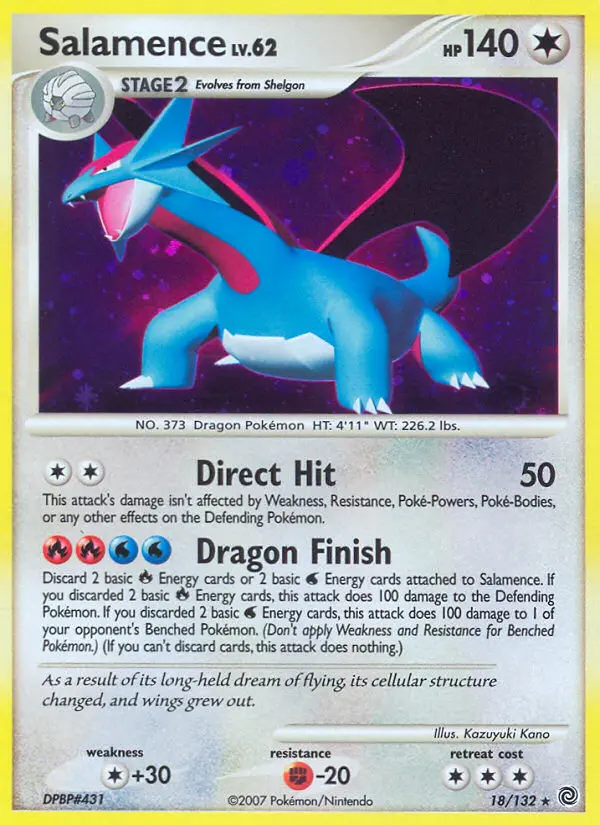 Salamence #18 — Prodigi Segreti