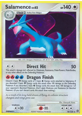 Salamence #18/132 — Prodigi Segreti